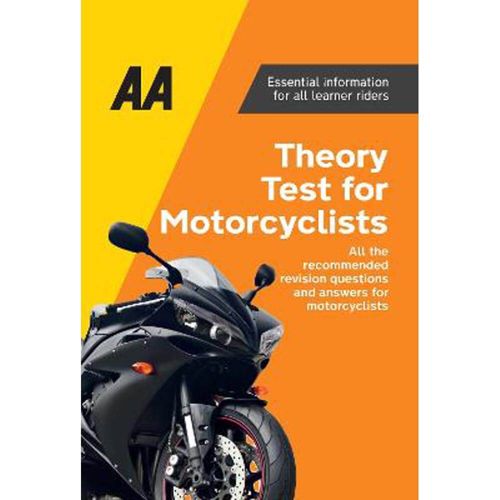 AA Theory Test for Motorcyclists: AA Driving Books (Paperback)